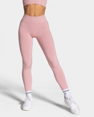 Dámské Legíny Teveo Timeless Scrunch Růžové | XTF-5290