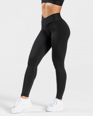 Dámské Legíny Teveo V-shape Černé | CYZ-6820