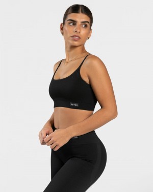 Dámské Sportovní Podprsenka Teveo Elegantní Černé | TMM-6095