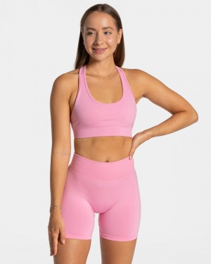 Dámské Sportovní Podprsenka Teveo Everyday Neckholder Růžové | ODG-1706