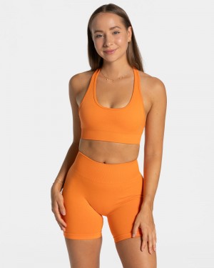 Dámské Sportovní Podprsenka Teveo Everyday Neckholder Oranžové | XHH-1525