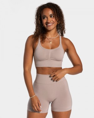 Dámské Sportovní Podprsenka Teveo Timeless Scrunch Dust | DNS-6825