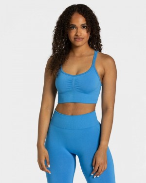 Dámské Sportovní Podprsenka Teveo Timeless Scrunch Blankyt | WSN-7295