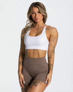 Dámské Topy Teveo Everyday Backless Bílé | KOH-0565